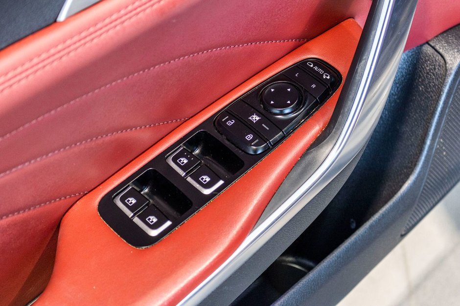 2023 Kia Stinger GT ELITE GRIS MAT CUIR ROUGE WOW 1 OWNER NO CARFAX CLAIM