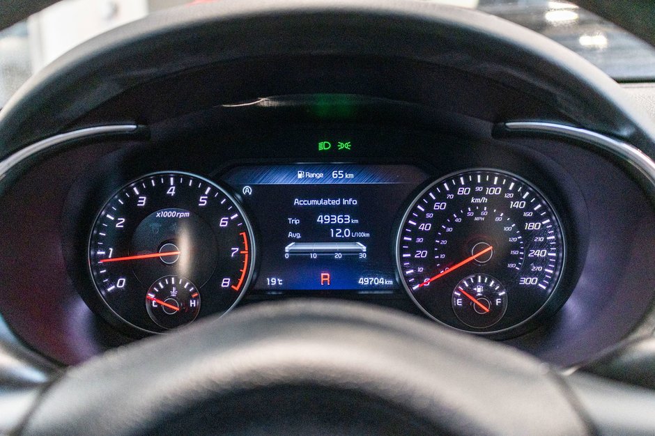 2023 Kia Stinger GT ELITE GRIS MAT CUIR ROUGE WOW 1 OWNER NO CARFAX CLAIM