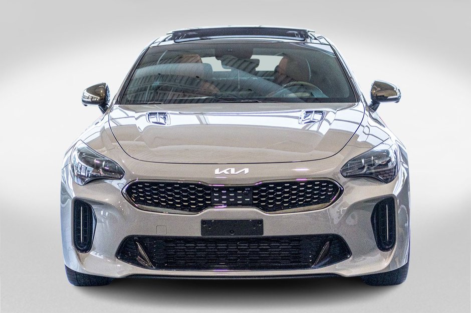 2023 Kia Stinger GT ELITE GRIS MAT CUIR ROUGE WOW 1 OWNER NO CARFAX CLAIM