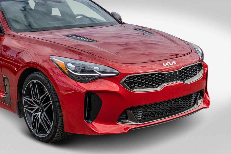 2023 Kia Stinger GT ELITE AWD CUIR TOIT ROUGE BAS KILO 1 OWNER