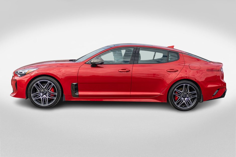 2023 Kia Stinger GT ELITE AWD CUIR TOIT ROUGE BAS KILO 1 OWNER