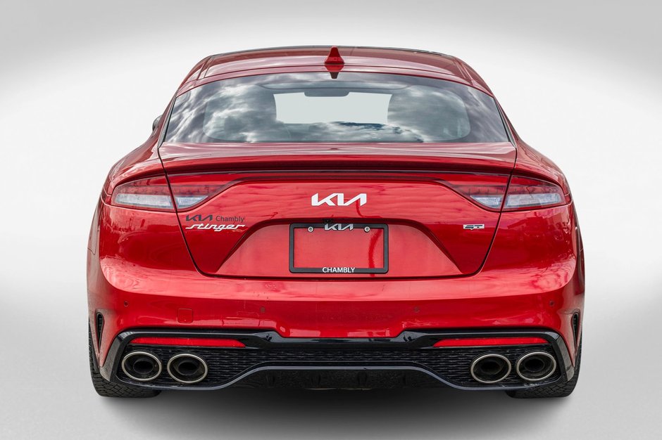 2023 Kia Stinger GT ELITE AWD CUIR TOIT ROUGE BAS KILO 1 OWNER