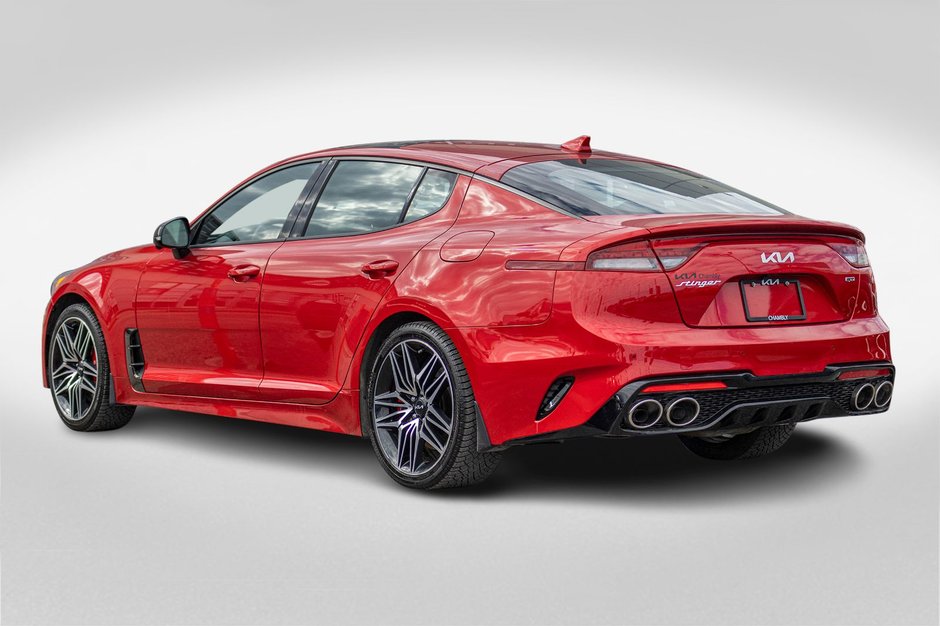 2023 Kia Stinger GT ELITE AWD CUIR TOIT ROUGE BAS KILO 1 OWNER