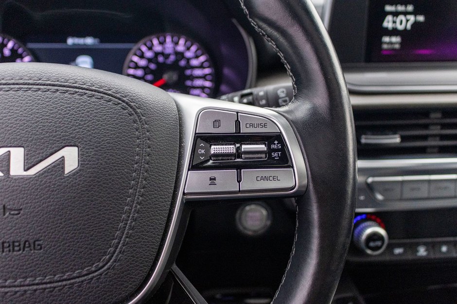 Kia Telluride SX AWD CUIR TOIT NAV 2022 PAS DE RECLAMATION AU CARFAX