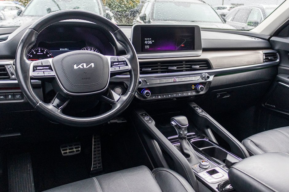 Kia Telluride SX AWD CUIR TOIT NAV 2022 PAS DE RECLAMATION AU CARFAX