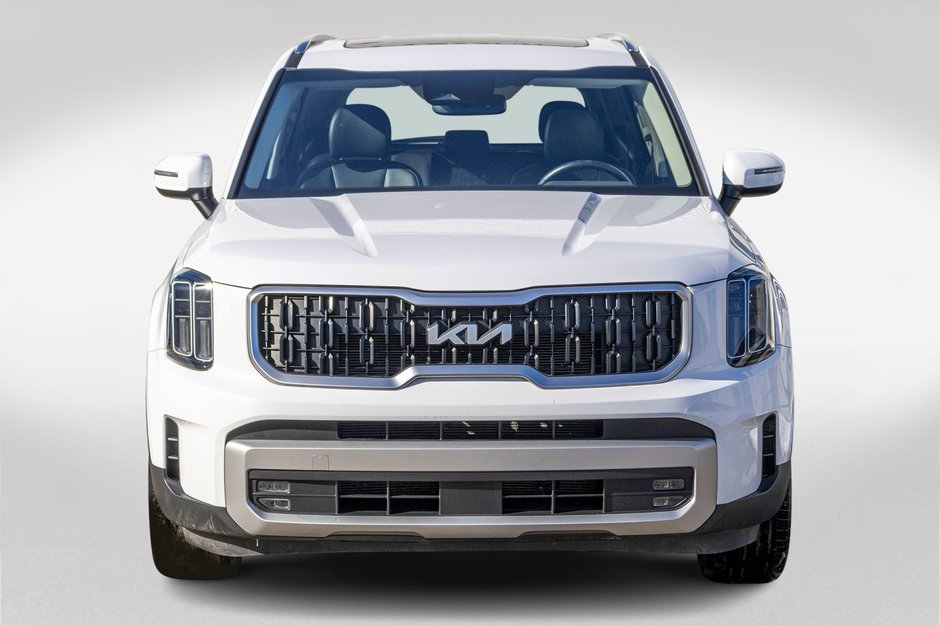 Kia Telluride EX BLANC CUIR TOIT 30250KM WOW 2023 1 PROPRIO PAS DE RECLAMATION AU CARFAX