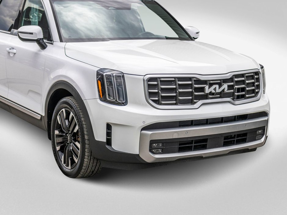Kia Telluride SX LIMITED BLANC CUIR ROUGE RARE 2023