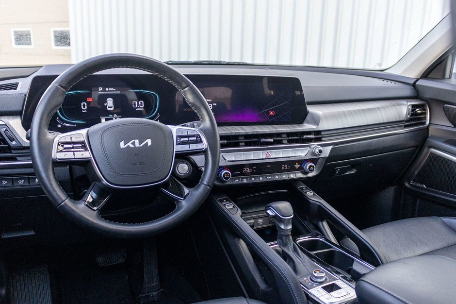 Kia Telluride RARE EX AWD BLANC CUIR TOIT 2025 1 PROPRIO PAS DE RECLAMATIOM AU CARFAX