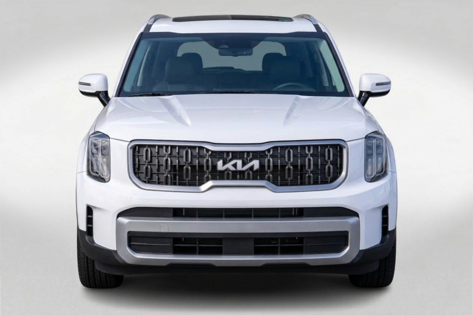 Kia Telluride RARE EX AWD BLANC CUIR TOIT 2025 1 PROPRIO PAS DE RECLAMATIOM AU CARFAX
