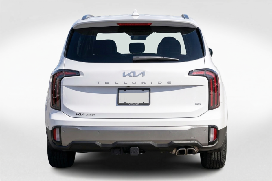 Kia Telluride RARE EX AWD BLANC CUIR TOIT 2025 1 PROPRIO PAS DE RECLAMATIOM AU CARFAX