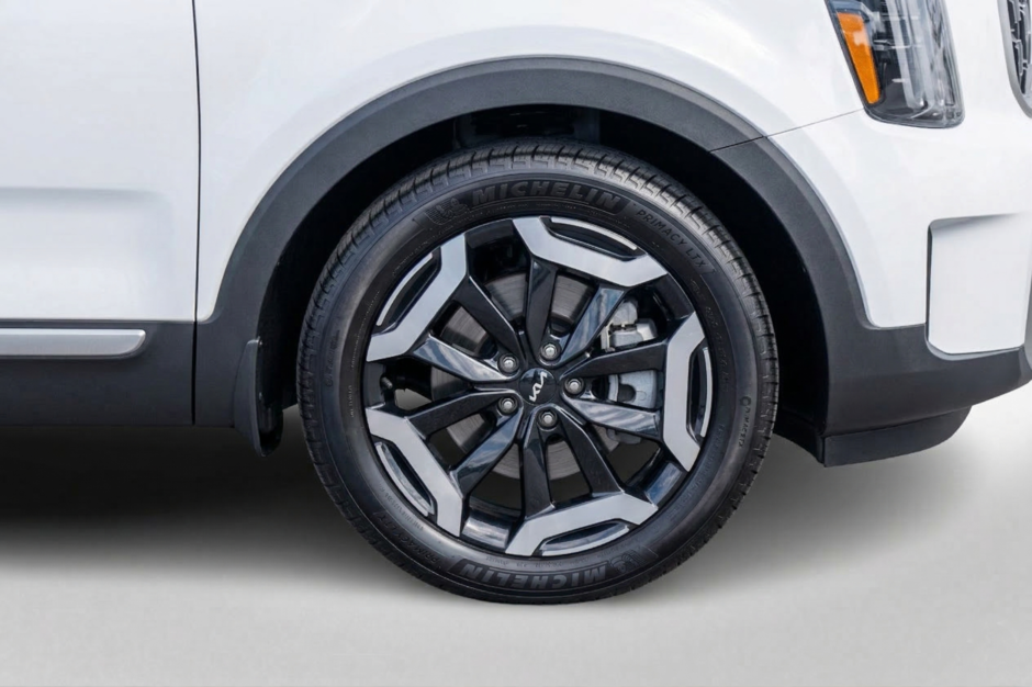 Kia Telluride RARE EX AWD BLANC CUIR TOIT 2025 1 PROPRIO PAS DE RECLAMATIOM AU CARFAX