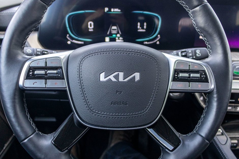 Kia Telluride RARE EX AWD BLANC CUIR TOIT 2025 1 PROPRIO PAS DE RECLAMATIOM AU CARFAX