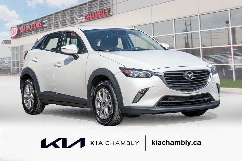 2018 Mazda CX-3 GS BLANC AUTOM A/C NO CARFAX CLAIM