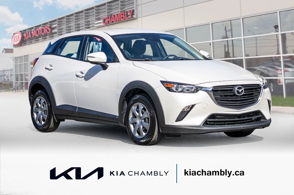 Mazda CX-3 GX AUTOM A/C BAS KILO 2019 1 PROPRIO PAS DE RECLAMATION AU CARFAX