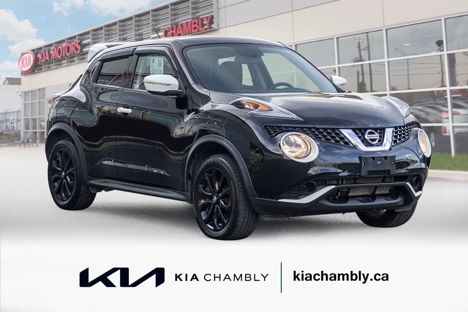Nissan Juke SV AWD NOIR MAGS NOIR RARE 2017 PAS DE RECLAMATION AU CARFAX