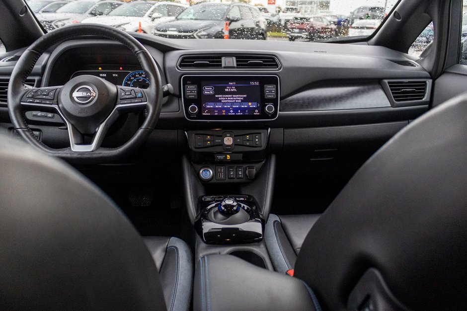 Nissan Leaf SL PLUS CUIR NAV 18823KM WOW 2023 1 PROPRIO PAS DE RECLAMATION AU CARFAX