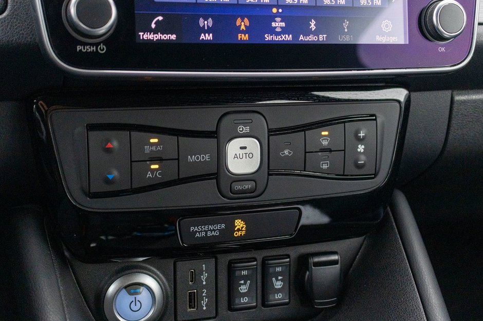 Nissan Leaf SL PLUS CUIR NAV 18823KM WOW 2023 1 PROPRIO PAS DE RECLAMATION AU CARFAX