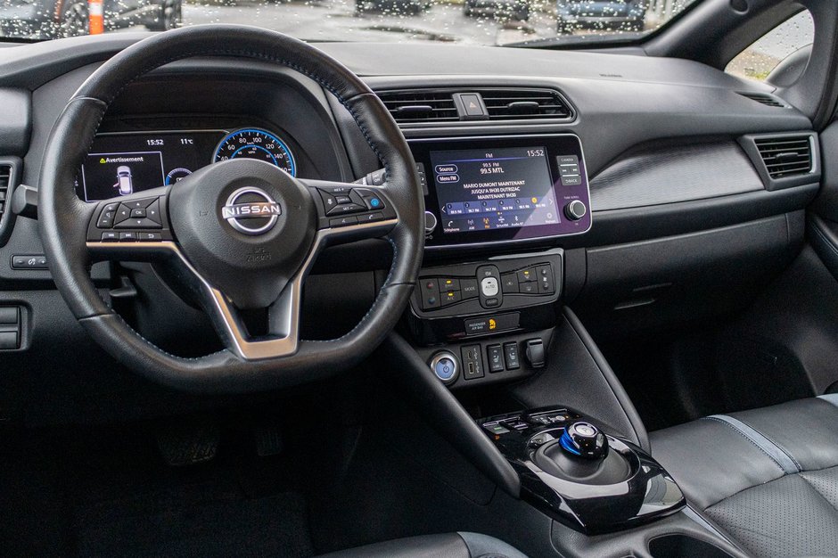 Nissan Leaf SL PLUS CUIR NAV 18823KM WOW 2023 1 PROPRIO PAS DE RECLAMATION AU CARFAX