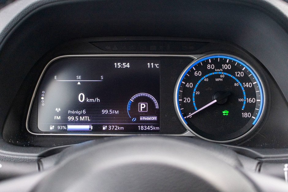 Nissan Leaf SL PLUS CUIR NAV 18823KM WOW 2023 1 PROPRIO PAS DE RECLAMATION AU CARFAX