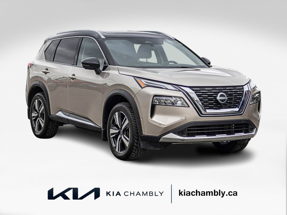 2023 Nissan Rogue PLATINUM AWD CUIR TOIT 31242KM 1 OWNER NO CARFAX CLAIM