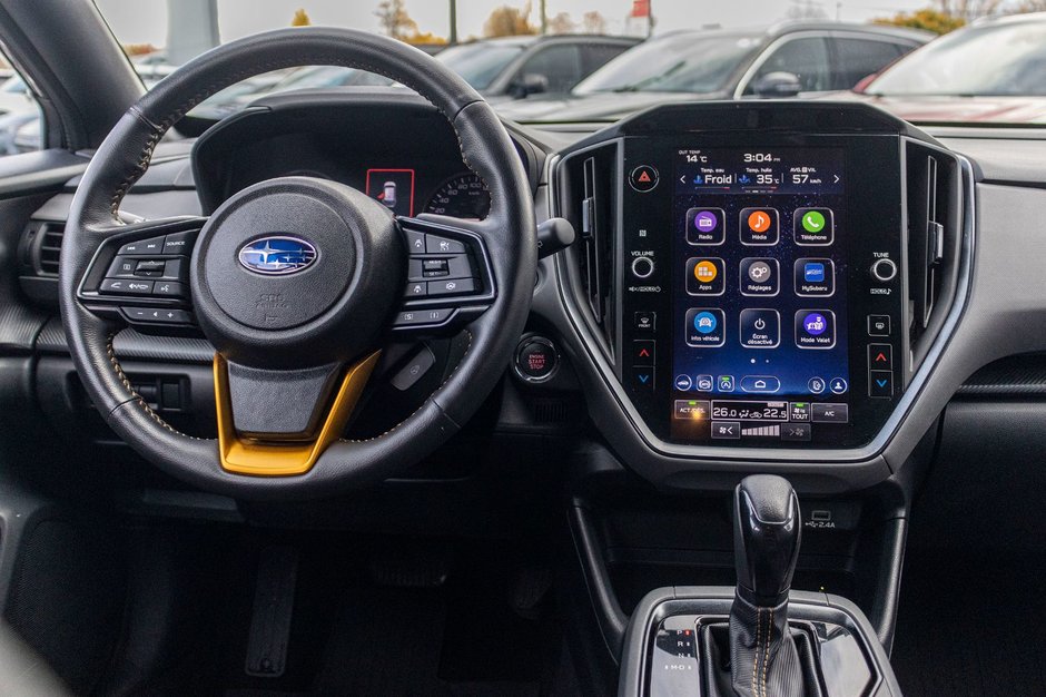 Subaru Crosstrek Wilderness AWD CUIR TOIT 36101KM 2024 1 PROPRIO PAS DE RECLAMATION AU CARFAX