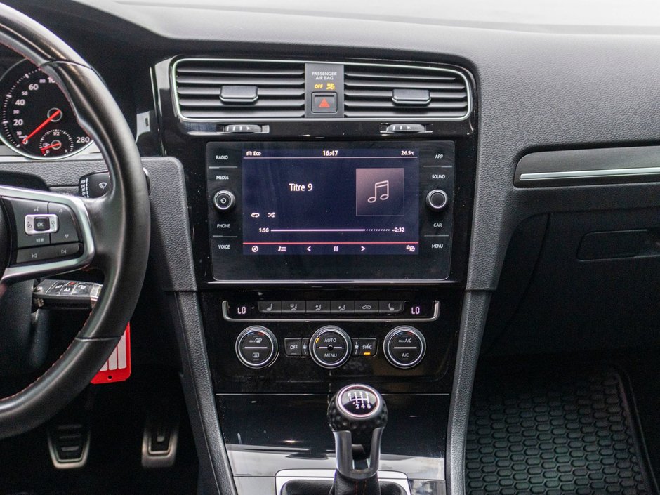 2019 Volkswagen Golf GTI MAN ROUGE A/C