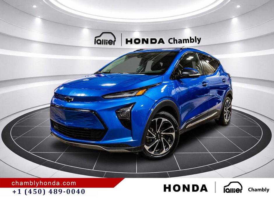 2023 Chevrolet Bolt EUV Premier CARPLAY I LEATHER I SUNROOF I MAGS I HEATED SEATS & SYEERING WHEEL I GPS I STARTER in Montréal, Quebec