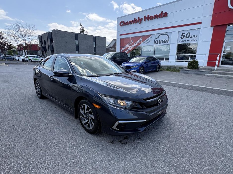 Honda Civic EX CARPLAY I MAGS I HEATED SEATS I STARTER I SUNROOF I ACTIVE SECURITY 2019 à Montréal, Québec