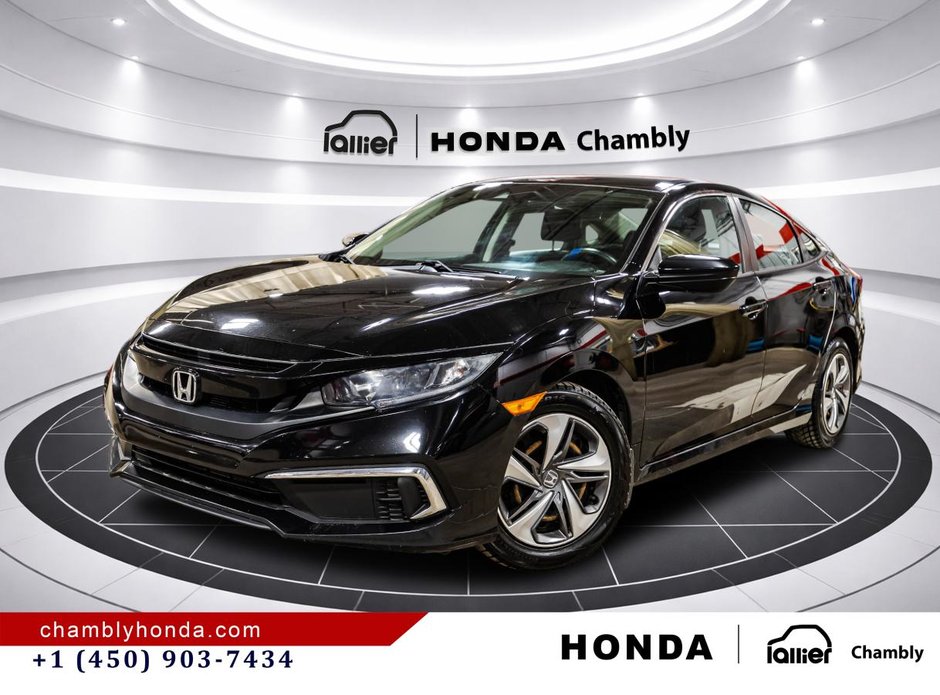 Honda Civic LX CARPLAY I HEATED SEATS I CAMERA I ACTIVE SECURITY 2019 à Montréal, Québec
