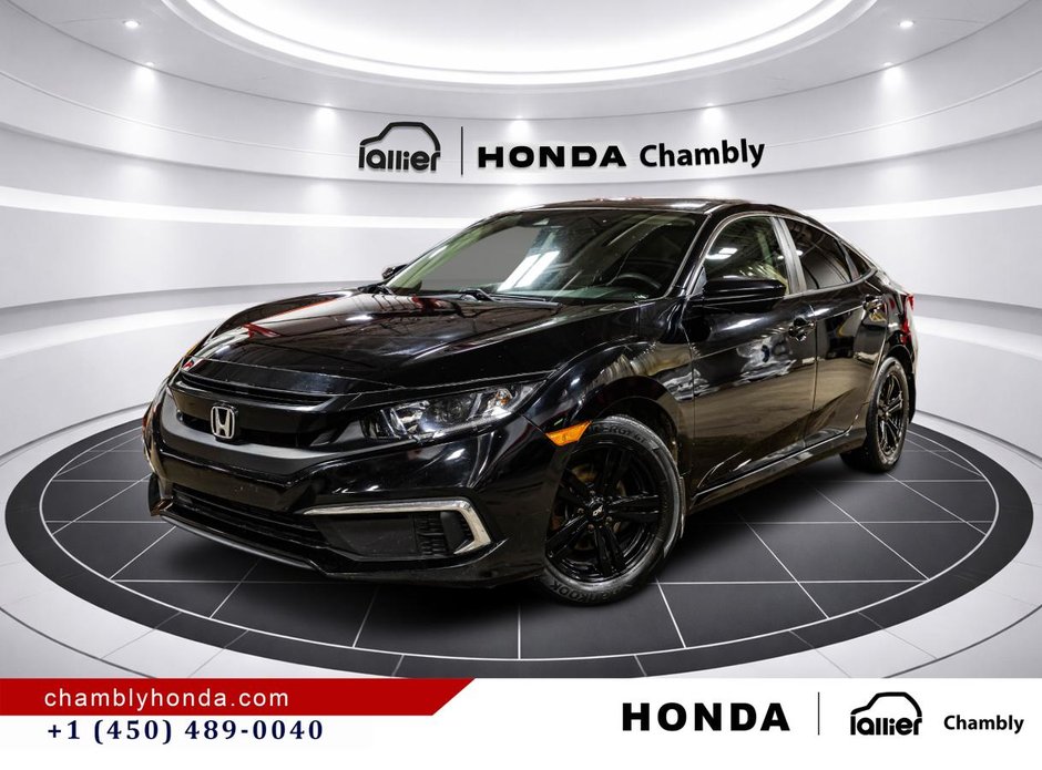 2019 Honda Civic LX Manual!!! CARPLAY I HEATED SEATS I BLUETOOH I CAMERA in Montréal, Quebec
