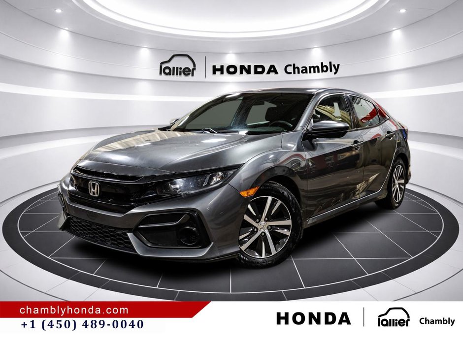 Honda Civic LX Hatchback I MAGS I CARPLAY I HEATED SEATS I CAMERA I ACTIVE SECURITY 2020 à Montréal, Québec