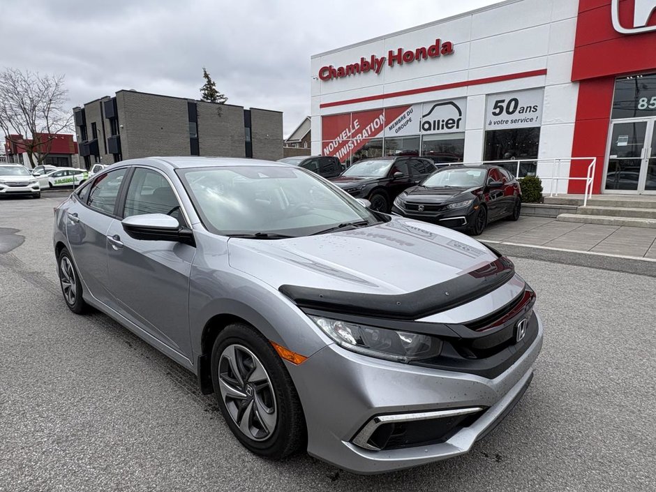 Honda Civic LX  NO ACCIDENT I CARPLAY I HEATED SEATS I CAMERA I ACTIVE SECURITY 2021 à Montréal, Québec