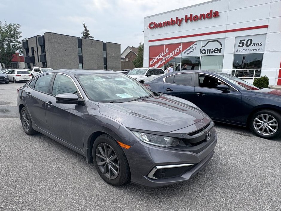 2021 Honda Civic EX  MAGS I SUNROOF I STARTER I CARPLAY I HEATED SEATS I ACTIVE SECURITY in Montréal, Quebec