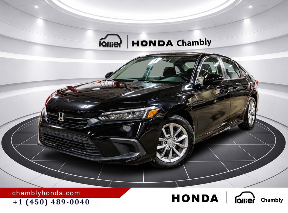 2022 Honda Civic EX SUNROOF I MAGS I CARPLAY I HEATED SEATS I STARTER I ACTIVE SECURITY in Montréal, Quebec