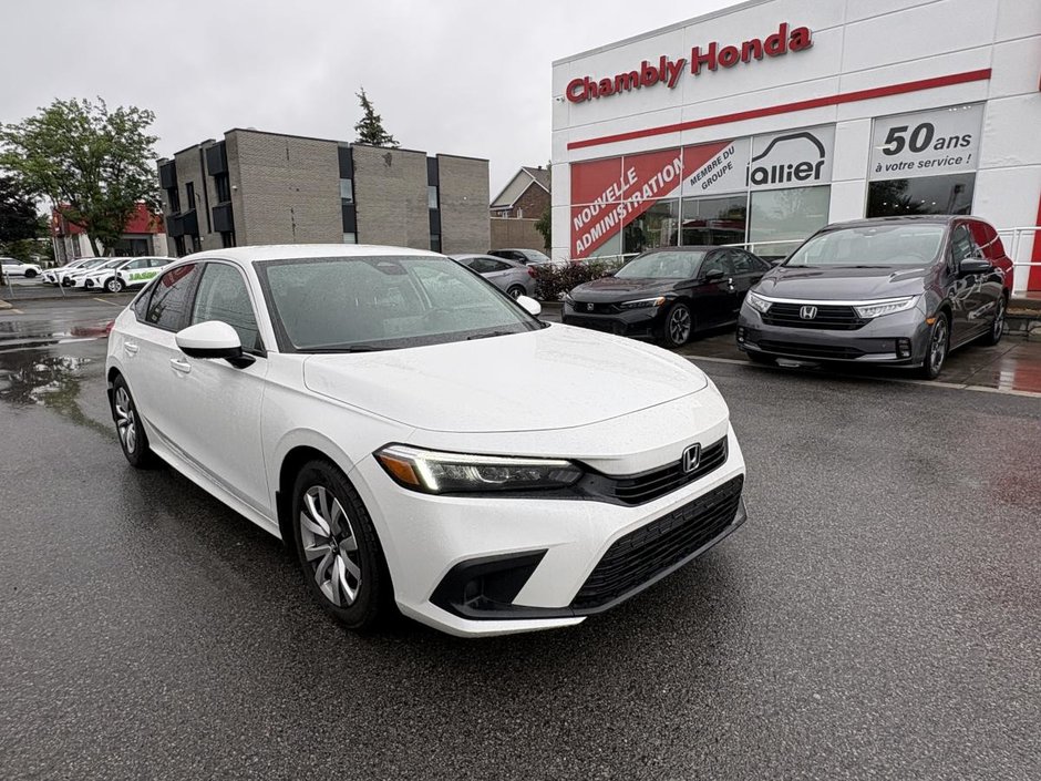 2022 Honda Civic LX HEATED SEATS I CARPLAY I CAMERA ISTARTER I ACTIVE SECURITY in Montréal, Quebec