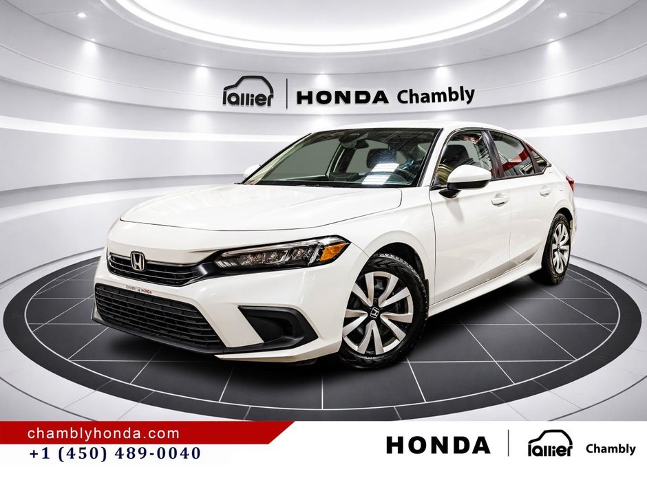 2024 Honda Civic LX-B HEATED SEATS I STARTER I CARPLAY I CAMERA I ACTIVE SECURITY in Montréal, Quebec