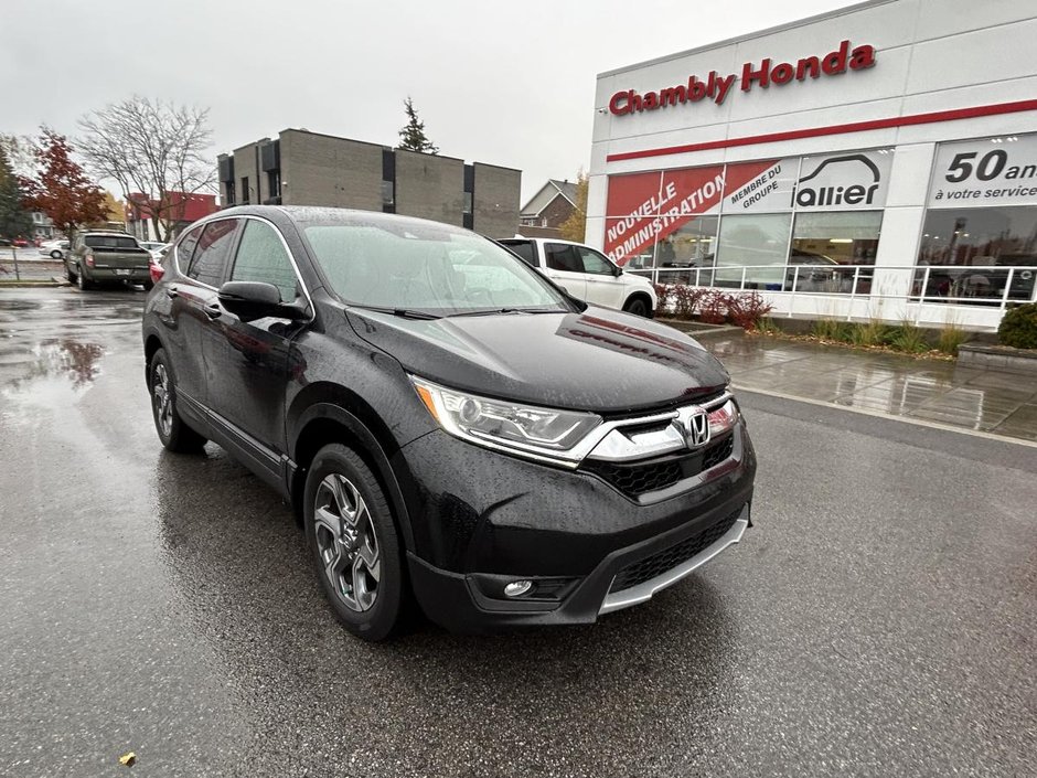 2018 Honda CR-V EX-L AWD LEATHER I SUNROOF I MAGS I HEATED SEATS I CARPLAY I DEMARREUR I SECURITE ACTIV in Montréal, Quebec