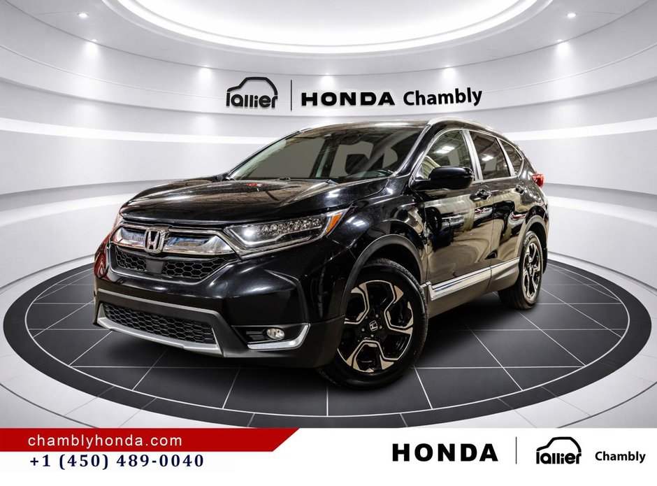 2019 Honda CR-V Touring AWD CARPLAY I SUNROOF I MAGS I STARTER I LEATHER I HETED SEATS I ACTIVE SECURITY in Montréal, Quebec