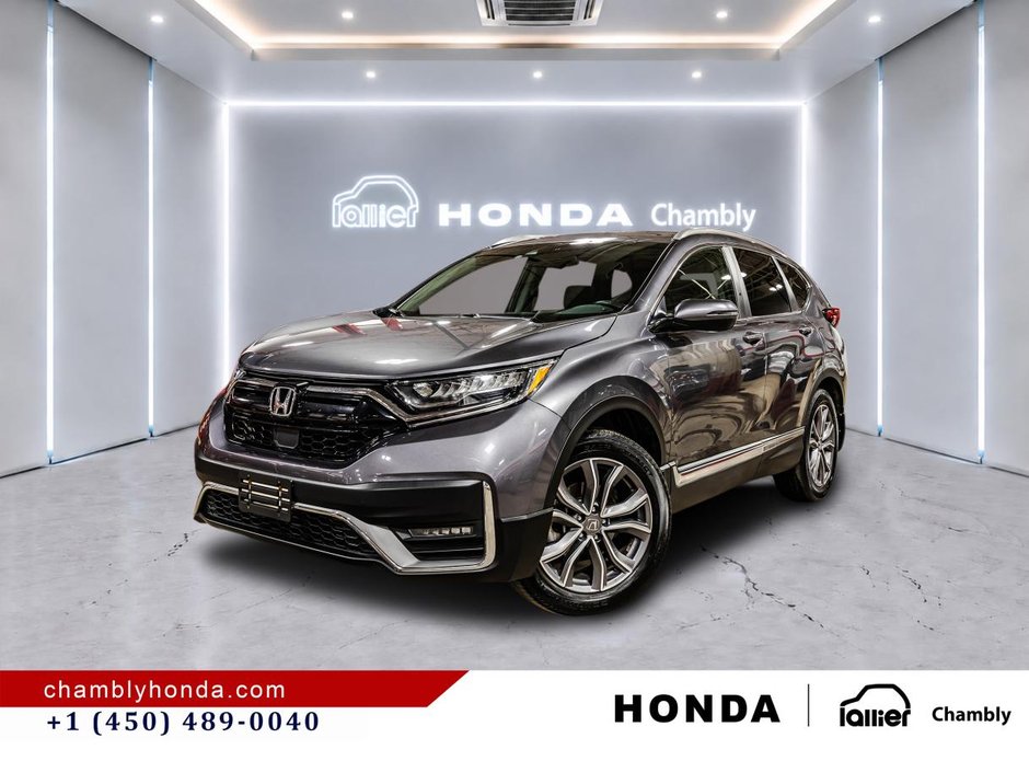 Honda CR-V Touring AWD  CARPLAY I MAGS I SUNROOF I HEATED SEATS AND STEERING WHEEL I STARTER I ACTIVE SECURITY 2020 à Montréal, Québec