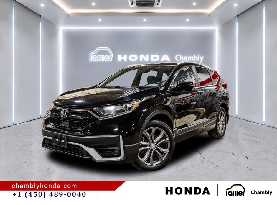 2021 Honda CR-V Sport AWD CARPLAY I SUNROOF I MAGS I HEATED SEATS I VAMERA I STARTER I ACTIVE SECURITY in Montréal, Quebec