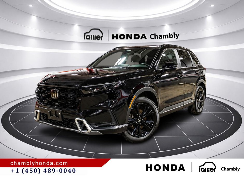 2024 Honda CR-V Touring AWD SUNROOF I MAGS I LEATHER I HEATED SEATS & STEERING WHEEL I STARTER I ACTIVE SECURITY in Montréal, Quebec