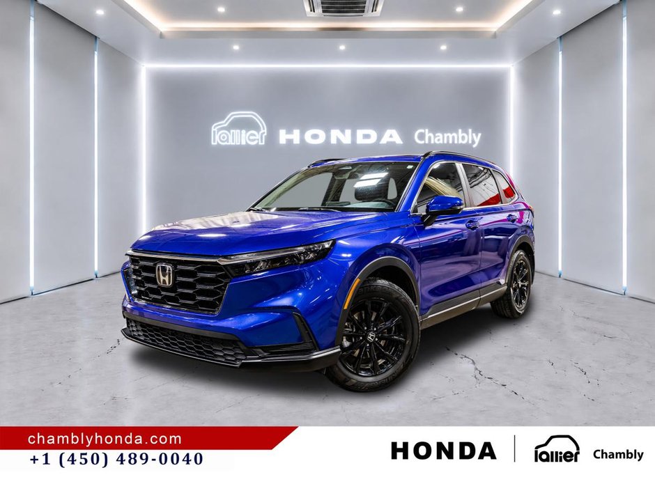 2024 Honda CR-V Sport AWD SUNROOF I MAGS I HEATED SEATS AND STEERING WHEEL I CAMERA I STARTER I ACTIVE SECURITY in Montréal, Quebec
