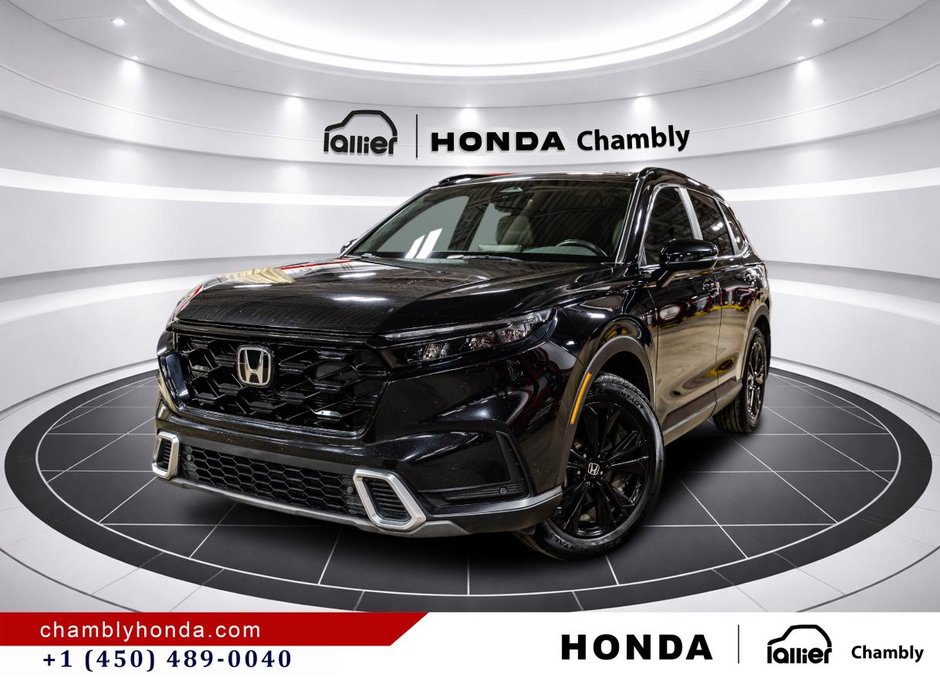 2025 Honda CR-V Touring AWD LEATHER I SUNROOF I MAGS I HEATED SEAT AND STEERING WHEEL I CARPLAY I ACTIVE SECURITY in Montréal, Quebec