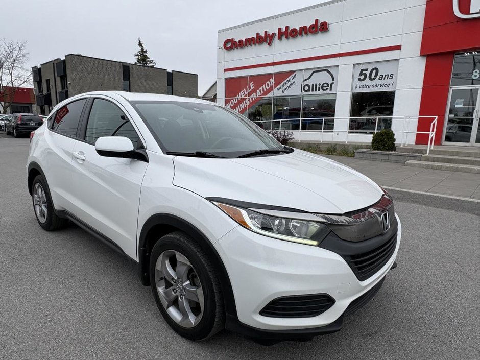 Honda HR-V LX  LALLIER 10 YEARS/200,000 KM WARRANTY I CARPLAY I HEATED SEATS I ACTIVE SECURITY 2019 à Montréal, Québec
