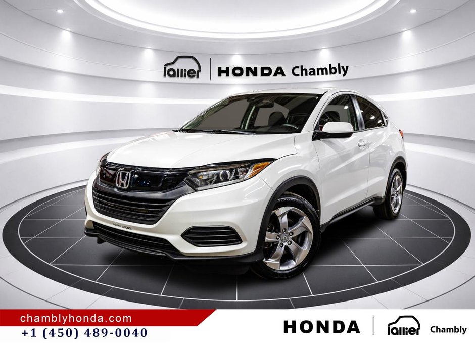 2019 Honda HR-V LX  LALLIER 10 YEARS/200,000 KM WARRANTY I CARPLAY I HEATED SEATS I ACTIVE SECURITY in Montréal, Quebec