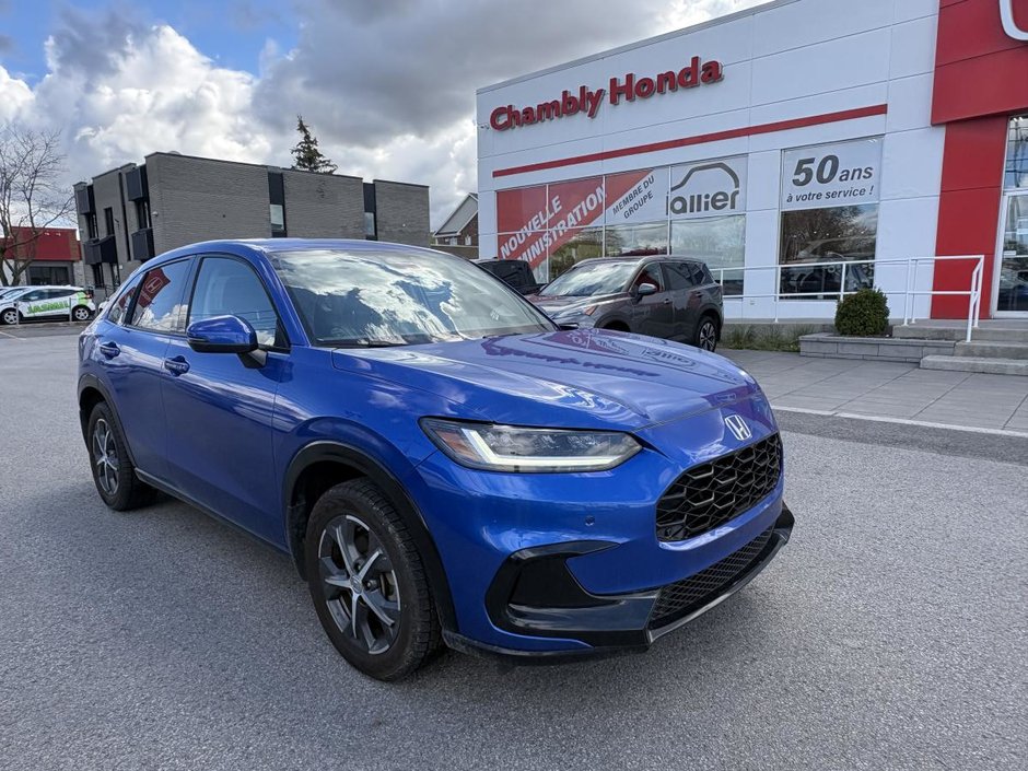 2023 Honda HR-V EX-L Navi AWD I SUNROOF I CARPLAY I MAGS I STARTER I HEATED SEATS & STEERING WHEEL I LEATHER in Montréal, Quebec