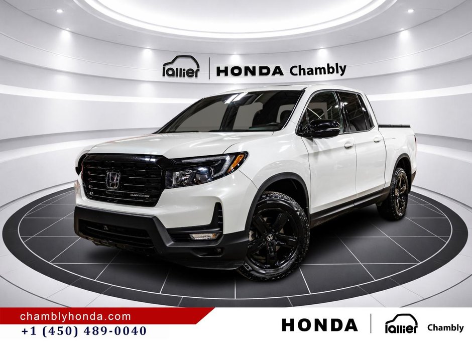 Honda Ridgeline Black Edition AWD I LEATHER I HEATED & VENTILATED SEATS I SUNROOF I GPS I STARTER I CARPLAY 2021 à Montréal, Québec