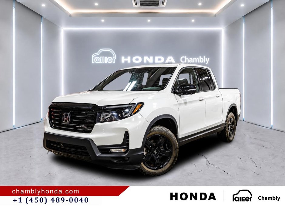 Honda Ridgeline Black Edition AWD I SUNROOF I HEATED AND COLLING SEATS I MAGS I CARPLAY I STARTER I LEATHER 2021 à Montréal, Québec
