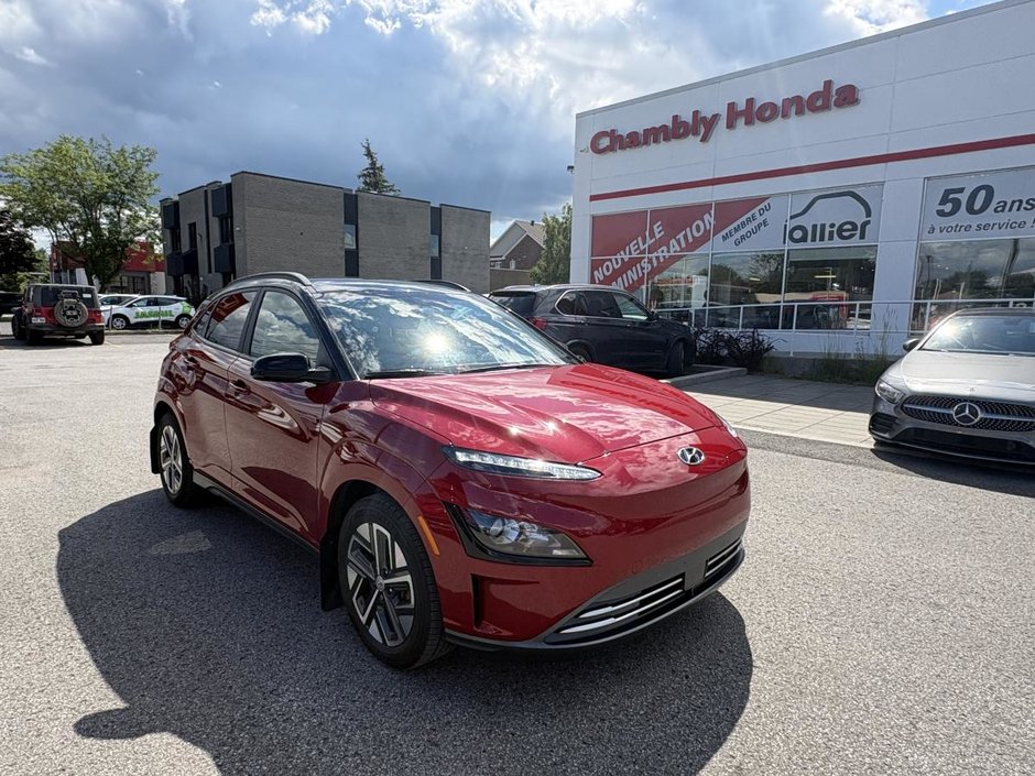 Hyundai Kona Electric Preferred FWD w/Two-Tone Roof CARPLAY I STARTER I MAGS I HEATED SEATS AND STEERING WHEEL 2022 à Montréal, Québec