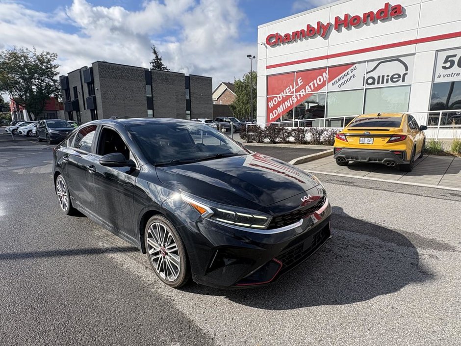 Kia Forte GT Limited DCT CARPLAY I SUNROOF I MAGS I LEATHER I HEATED AND COOLING SEATS I ACTIVE SECURITY 2022 à Montréal, Québec